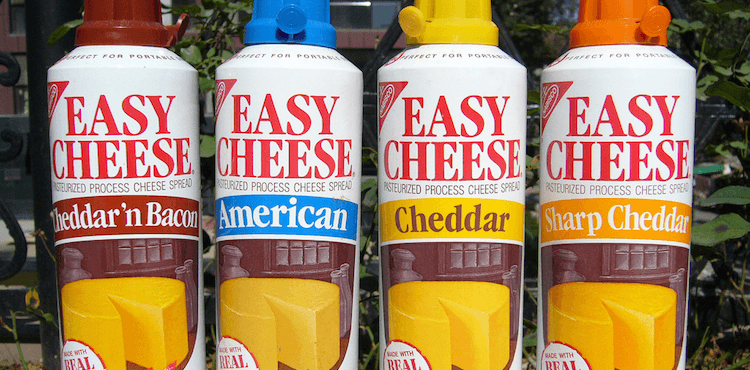 Easy cheese bottles