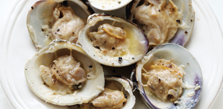 Chilean Clams with Parmesan