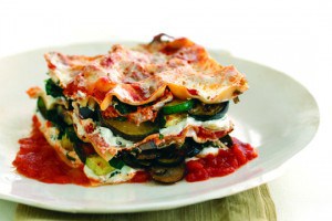 Goat Cheese and Summer Veggie Lasagna