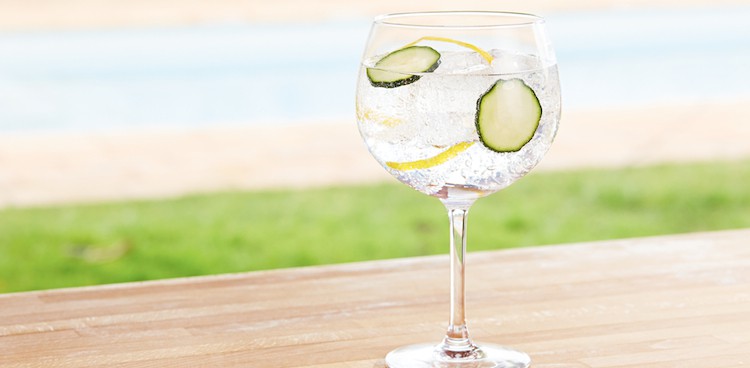 Lovers of the bold spirit will relish the extra kick of rosemary, and how it plays with the cooling effects of the cucumber and effervescent tonic water