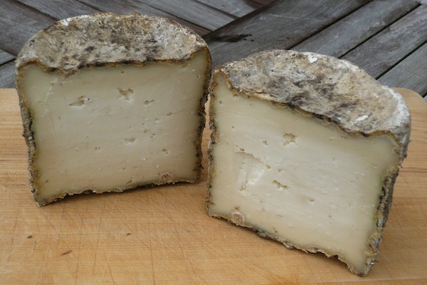 Twig Farm Tomme with mottled rind