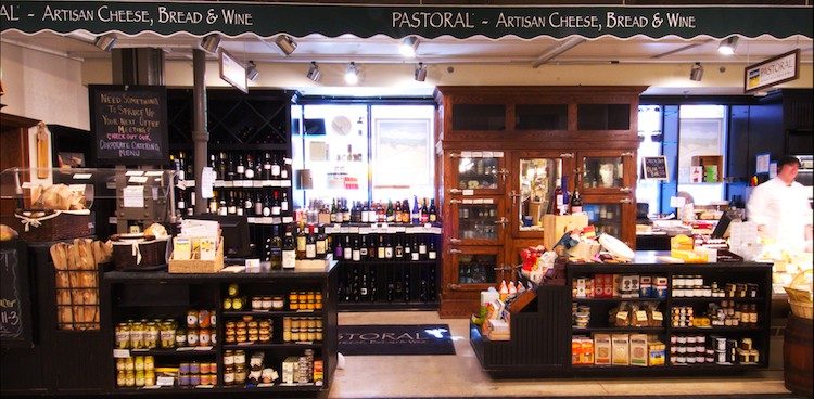 Pastoral Artisan Bread, Wine & Cheese inside the Chicago French Market