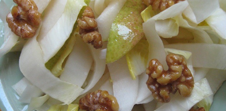 Endive Salad with Pear & Blue Cheese | culture: the word on cheese