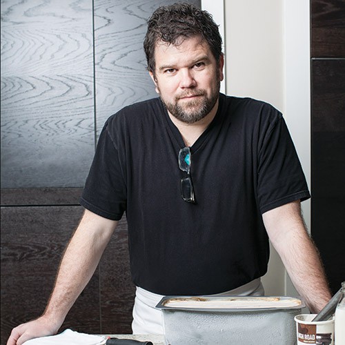 Chef Keith Schroeder of High Road Ice Cream
