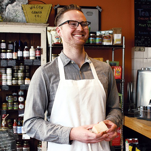 Cheesemonger Mike Hanson of American Provisions in South Boston