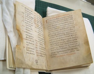 The Apicius manuscript, from a monastery in Germany