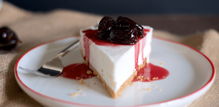 cherry cheesecake