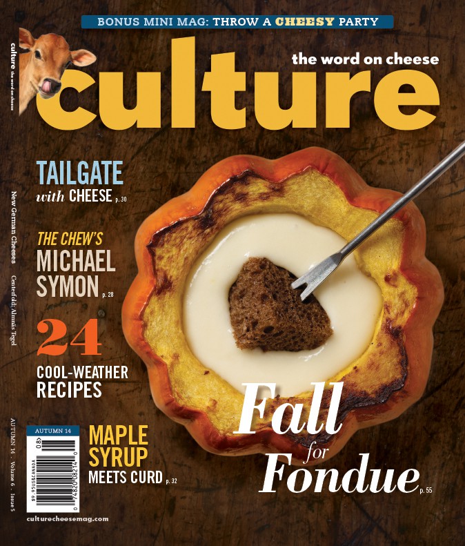 culture: the word on cheese  autumn 2014 magazine cover