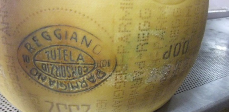 Wheel of Parmigiano Reggiano Cheese