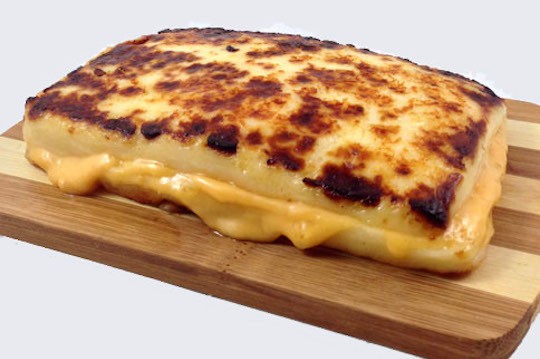 The 100% Cheese Grilled Cheese Sandwich