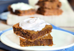 Pumpkin Cream Cheese Bars