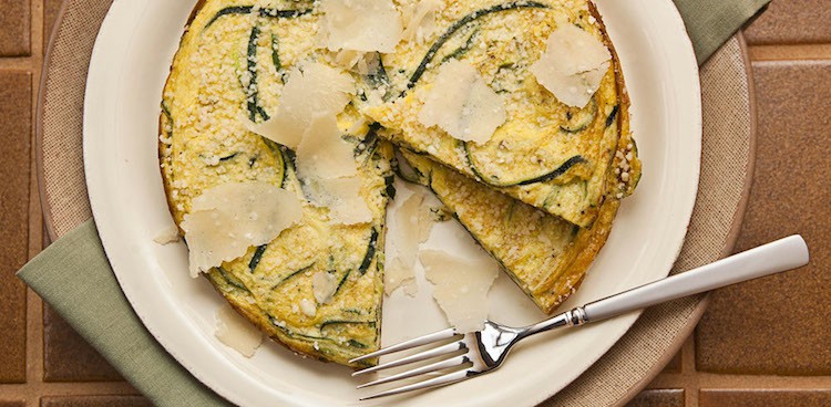 Zucchini and Parmigiano Frittata