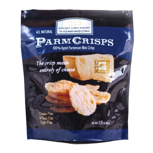 Kitchen Table Bakers Mini Crisps - Aged Parmesan Gourmet Cheese Crisps 1.75 Oz.