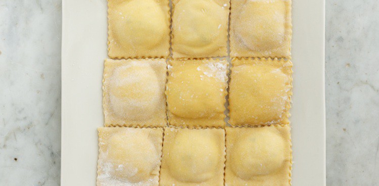 9 assembled basic homemade ravioli