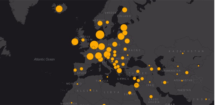 Smithsonian Cheese Interactive Map