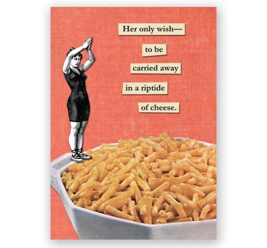 greeting card: riptide of cheese