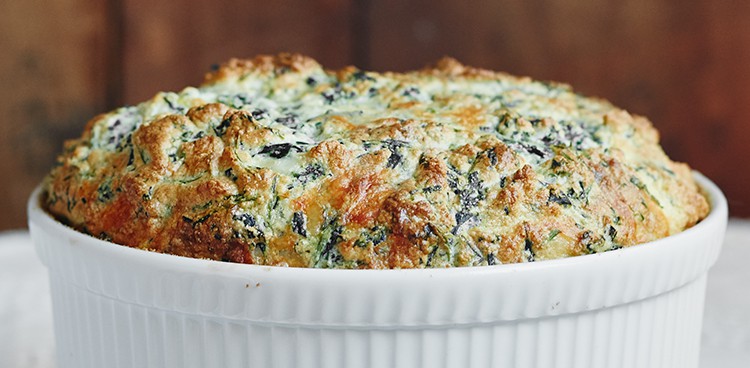Spinach Soufflé | culture: the word on cheese