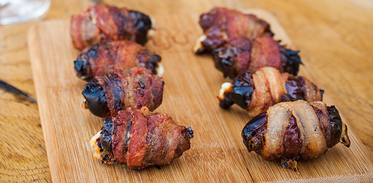 Peju Province Winery's Bacon-Wrapped Dates