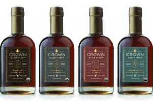 Crown infused maple syrups