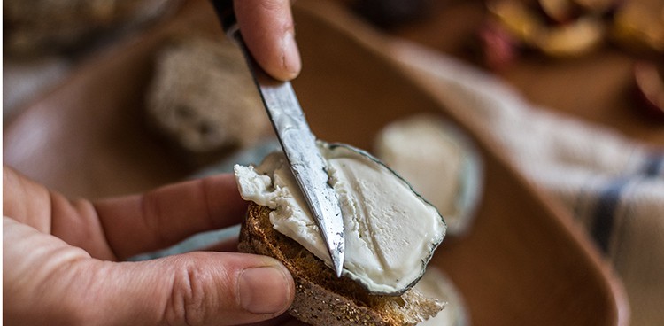 Blue goat cheese