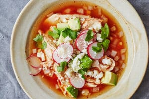 Chicken tortilla soup. Photographed by Lauren Volo