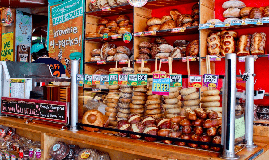 Zingerman's bread counter