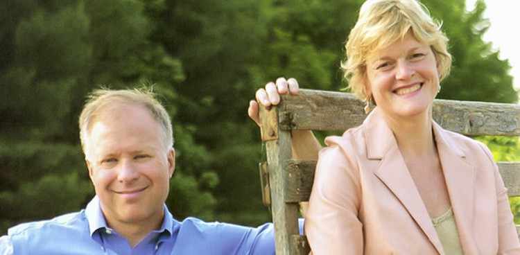 Vermont Creamery co-founders Bob Reese and Allison Hooper