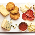 tomato cheese plate