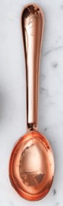 copper rose gold ice cream scoop