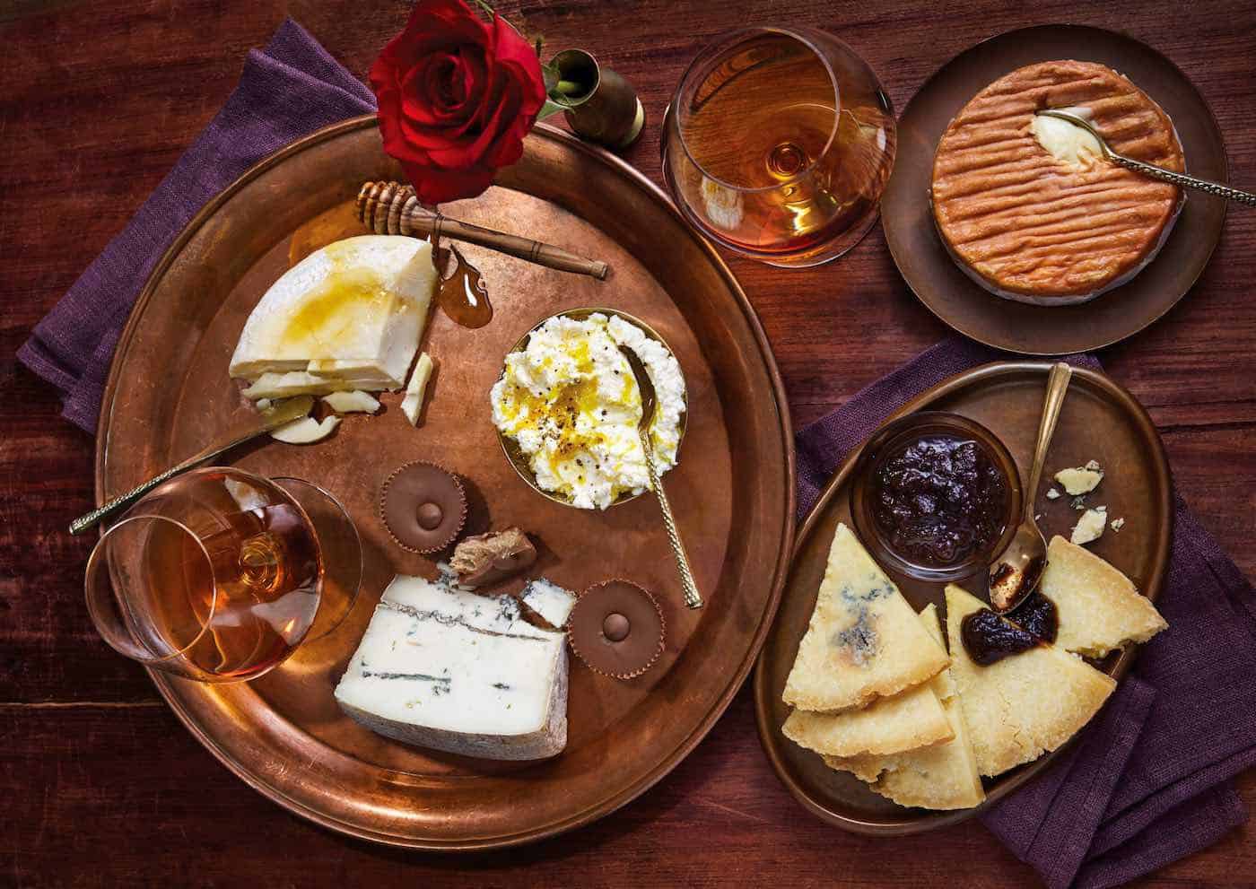 Valentine's Day Cheese Plate