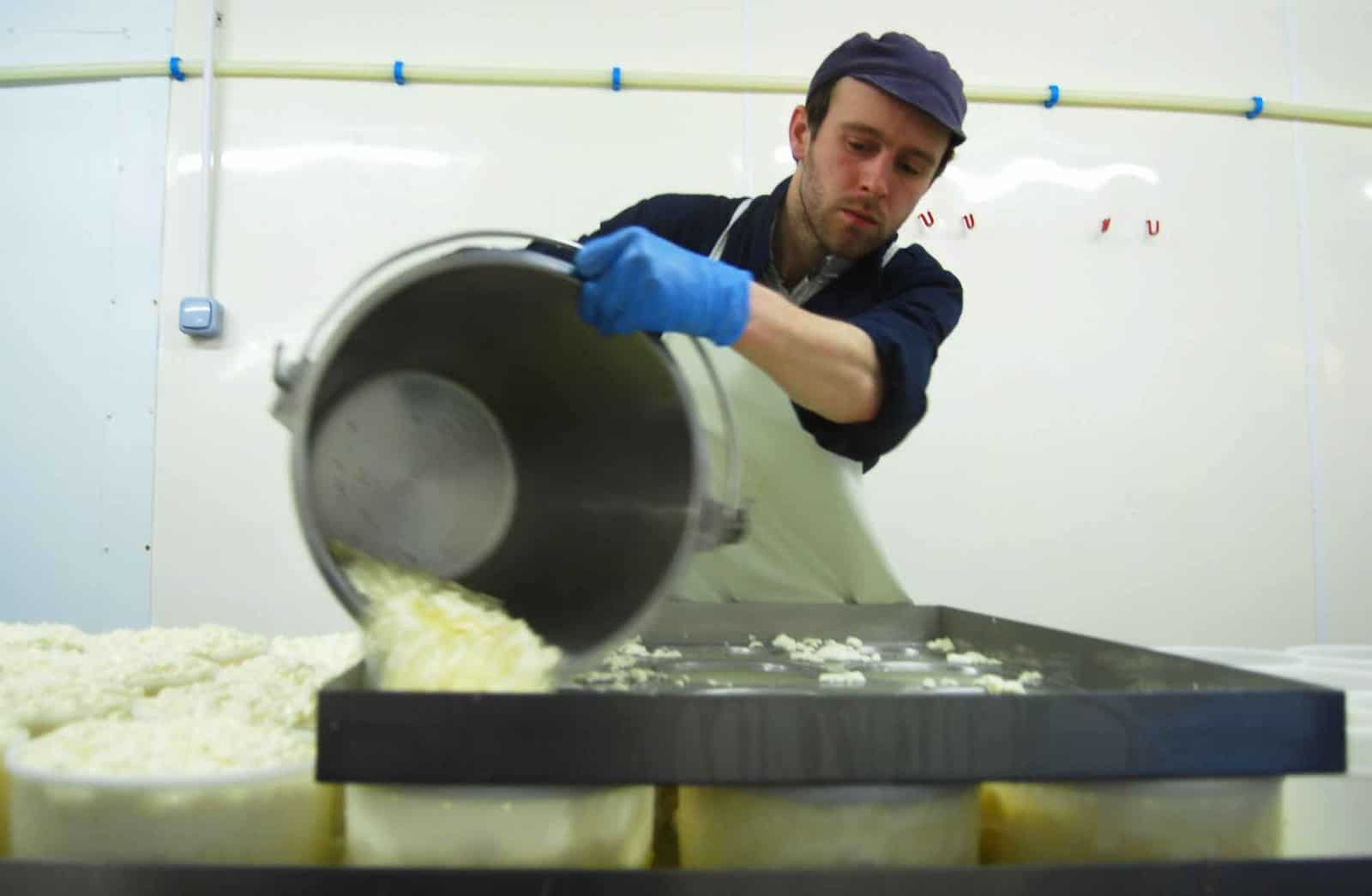 King Stone Dairy - David Filling the Moulds WEB