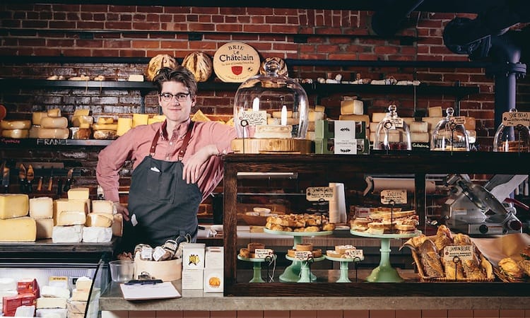 vermont cheesemonger rory stamp at dedalus wine shop, market, & wine bar