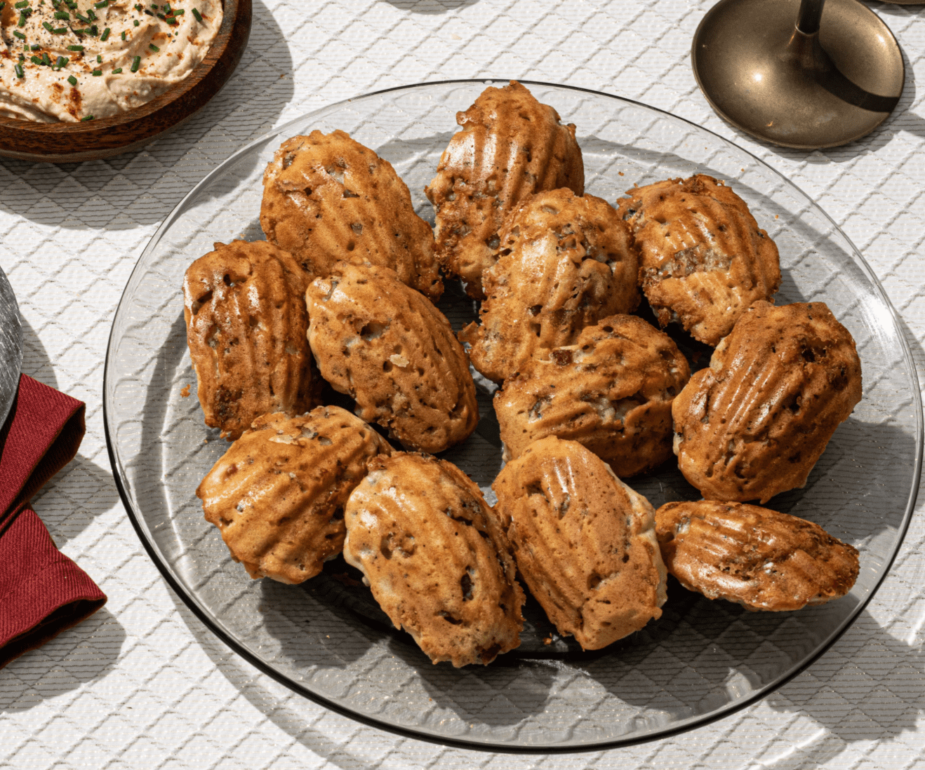 Roquefort-Ham-Walnut-Madeleines