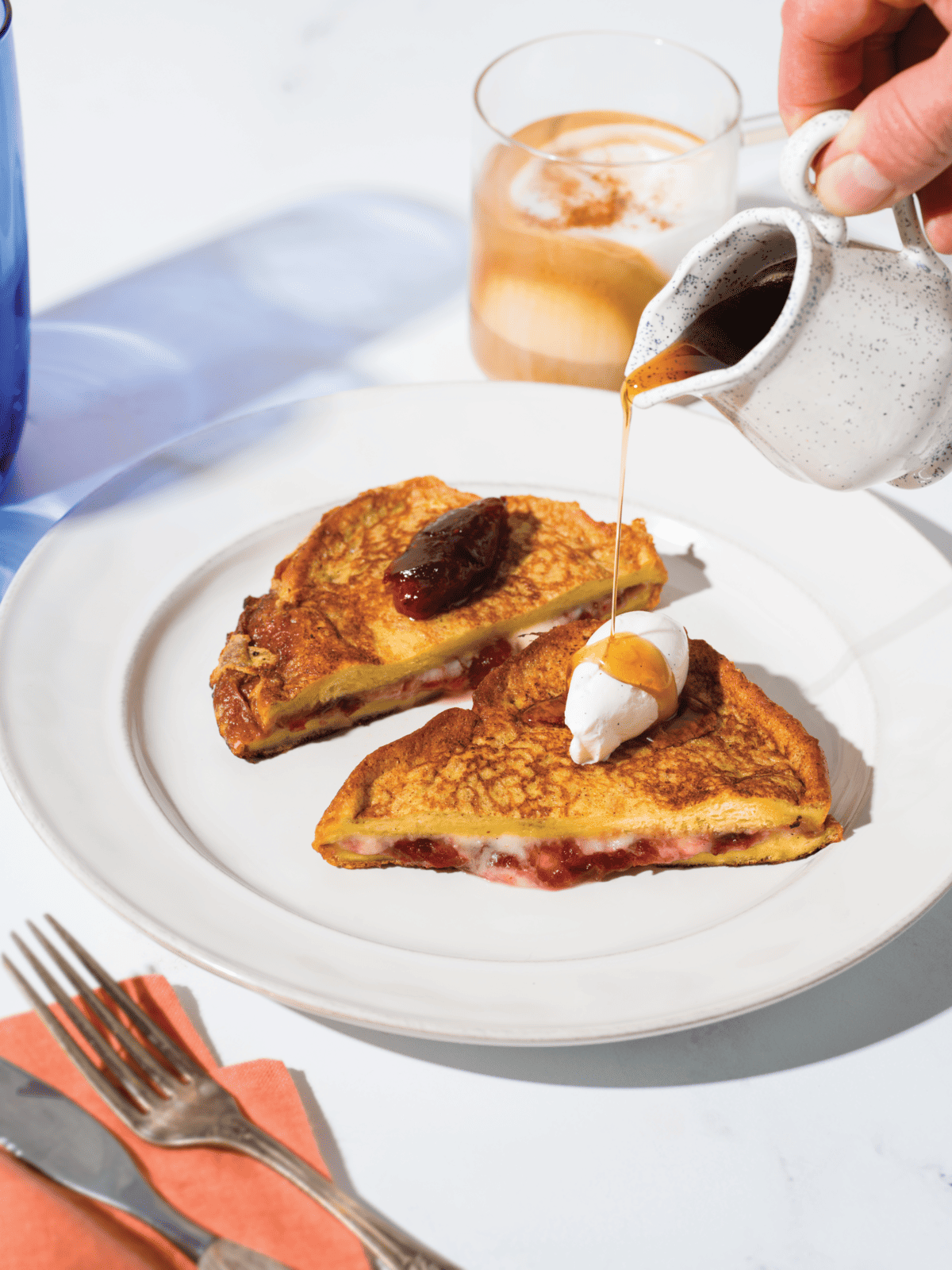 The Ultimate Stracchino-Stuffed French Toast