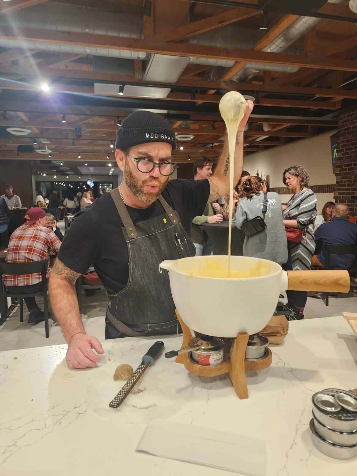 Adam Moskowitz’s Cheese Fondue