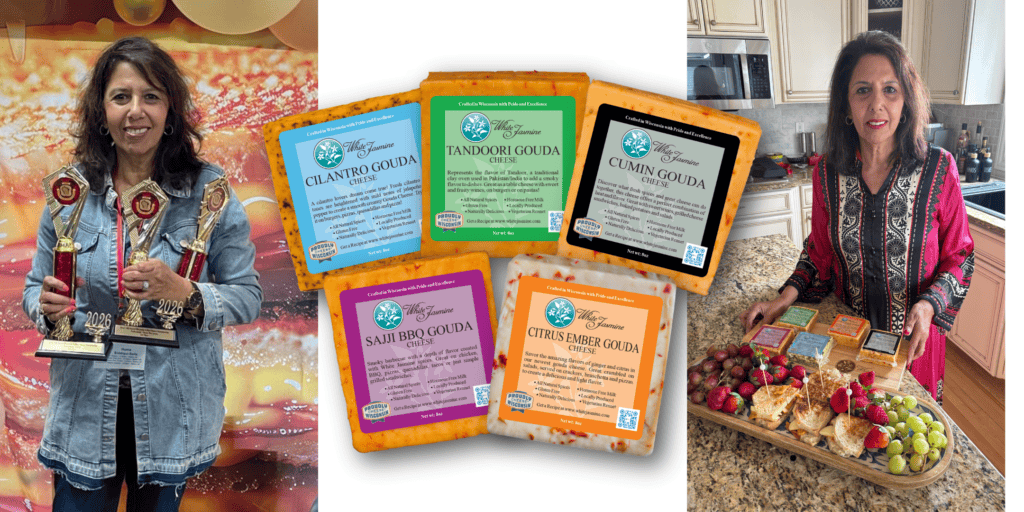 Spicing Up Wisconsin: Huma Siddiqui of White Jasmine Cheese Shares Her Story